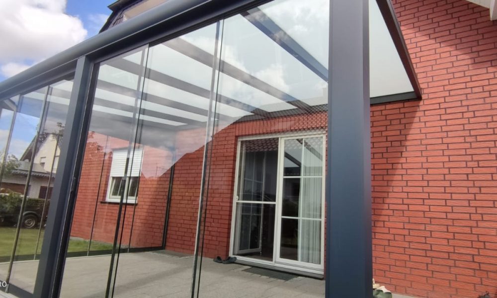 Glasschiebe-Kombination